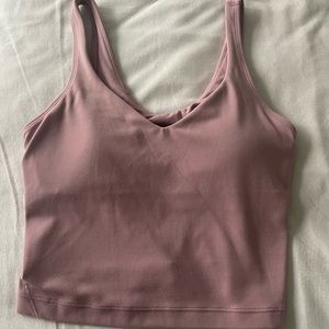Pink Lululemon Align Tank